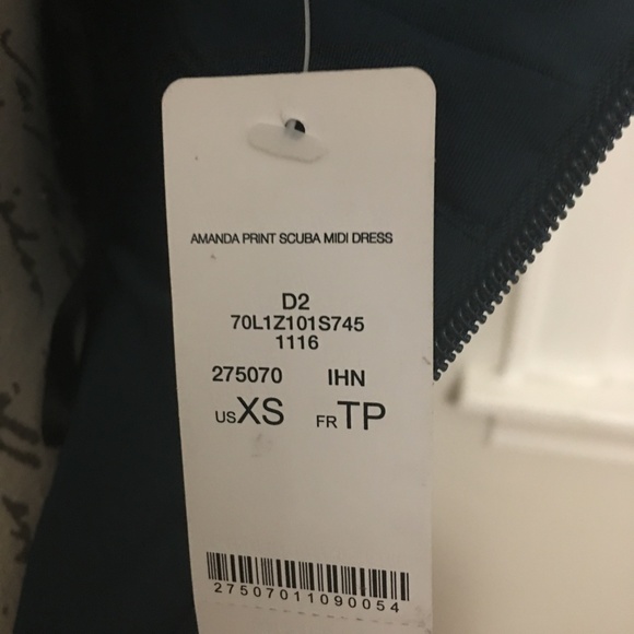 BeBe Scuba bodycon midi dress NWT - Picture 7 of 7